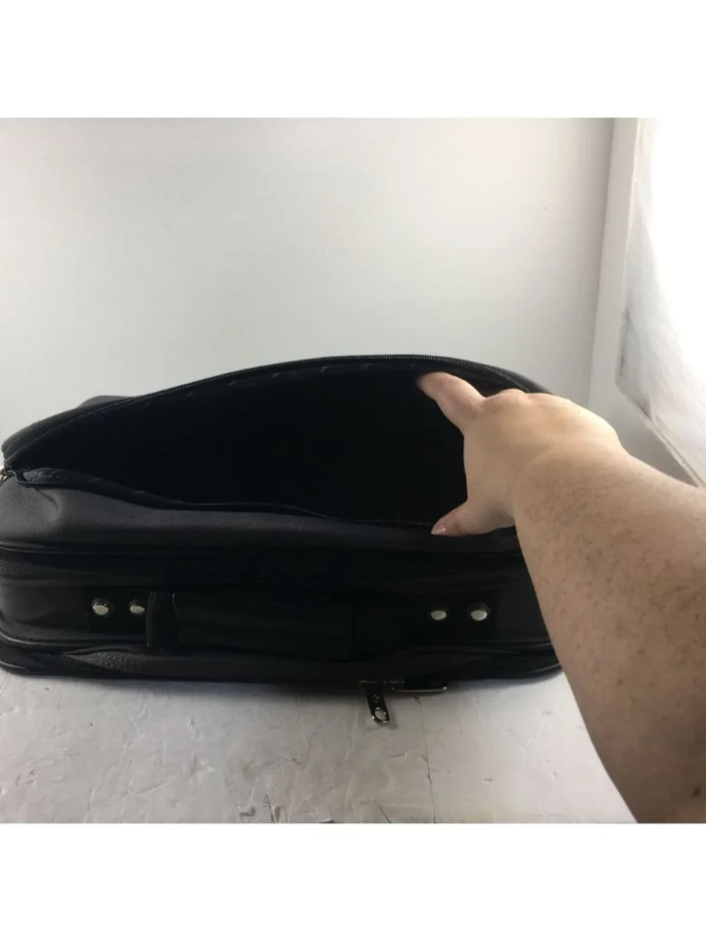 SAMSONITE SHOULDER LAPTOP BAG GRAY BISCAYNE BAY 2 CARRY ON TRAVEL COMPUTER BAG